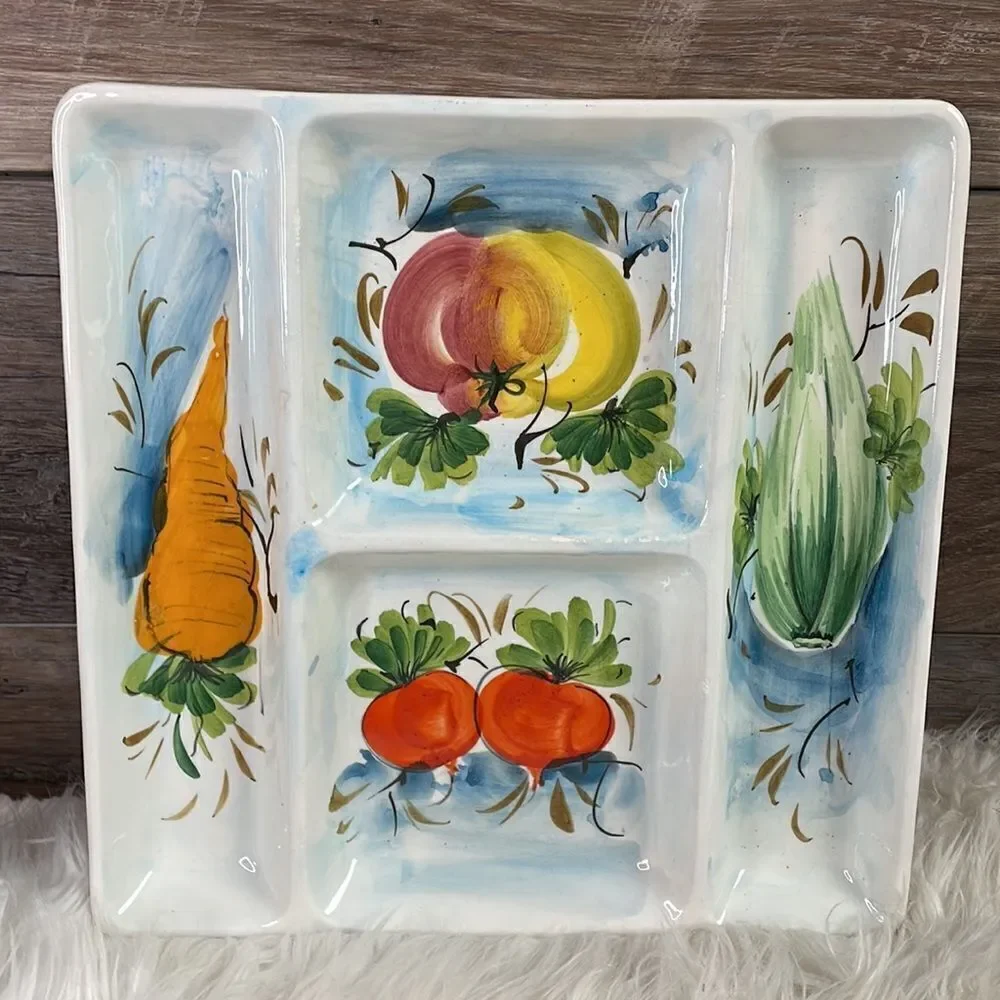 Source Unknown serving ceramic